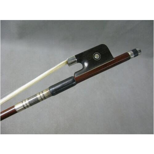 Strong Brazilian wood 4/4 cello bow,round stick