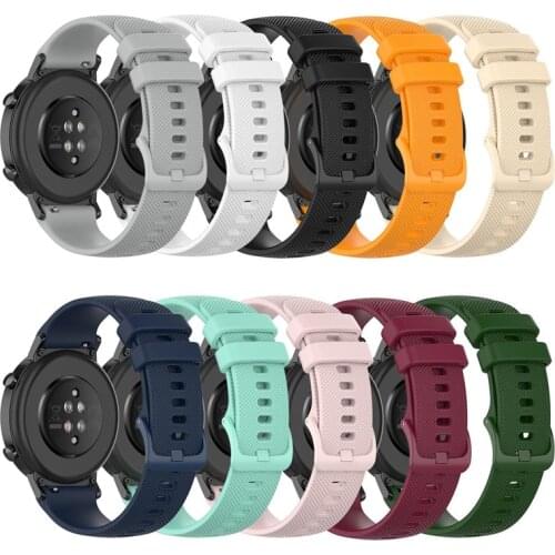 20mm/22mm Silicone band For Amazfit GTS/2/2e/GTS2 Mini/GTR 42mm/47mm/GTR2/2e/stratos 2/3 Sport Watch Bracelet Amazfit bip Belt