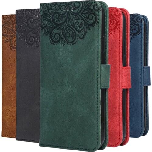 Folio Flower Luxury Leather Case for Xiaomi Redmi 6 Pro MCG3B MCI3B Wallet Flip Case for Redmi 6 Pro Cover