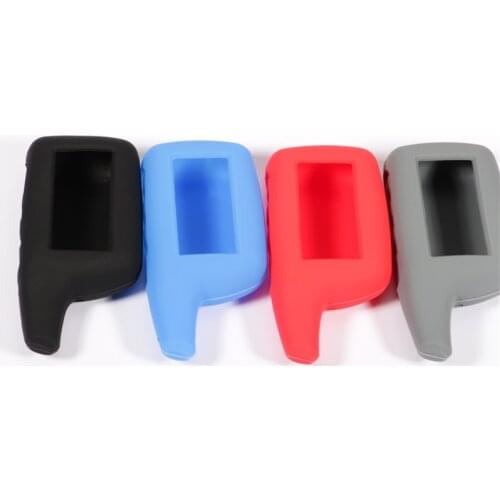 Russian version Logicar 4 Silicone case for Scher-khan logicar 4 lcd remote two way car remote controller free shipping