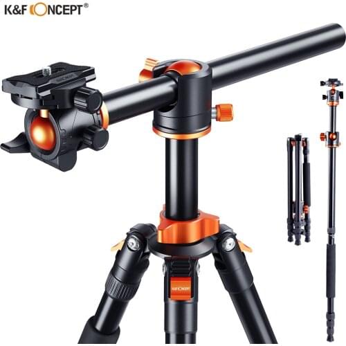 K&F Concept Camera Tripod For DSLR Magnesium Aluminium Monopod Professional Tripods With 360 Degree Ball Head For SONY NIk cam