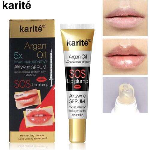 Lip Plumper Serum Remove Lip Fine Lines Increase Lip Elasticity Lip Enhancer Instant Isoflavones Fuller Lips Repair Lip Peeling