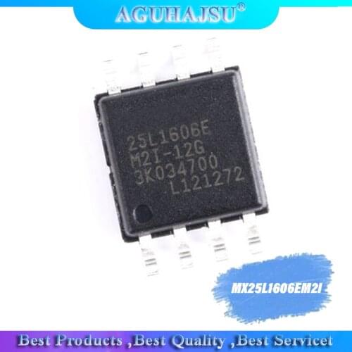 10pcs/lot 25L1606E MX25L1606EM2I-12G memory p SMD SOP-8 original