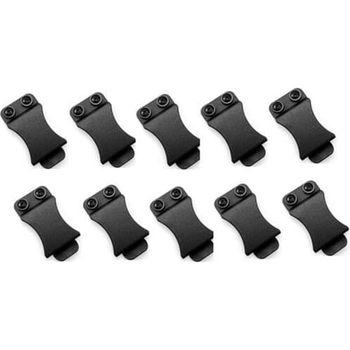 10PCS/LOT Quick Clips for 1.5 inch Belts for Kydex Belt Clip Loop with Screw Fits Applications Tool Part
