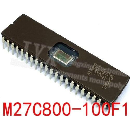 10pcs/lot M27C800-100F1 M27C800-100FI M27C800-120F1 M27C800 27C800 CDIP-42 IC