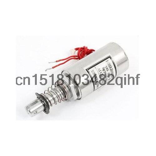 DC 12V Pull Type Linear Motioon Solenoid Electromagnet 0mm 1kg