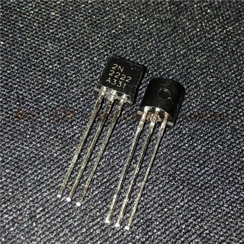 20PCS/LOT 2N2222 2N2222A TO-92 TO92 Transistor New original In Stock
