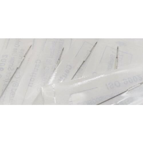 600Pcs R,F Mixed Size Permanent Makeup Needles For Permanent Makeup Eyebrow and Lip 3D Embroidery Tattoo Machine