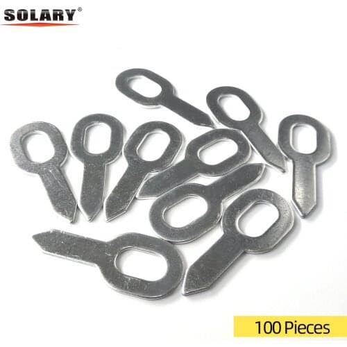 100 PCS Spot Welder Accessor Dent Pulling Straight Washer Tool Car Body Repair Panel Washer Spot Welding Machine Consumables