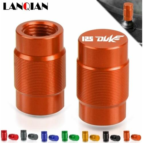 For RC125 125 Motorcycle Aluminum Wheel Tire Valve Stem Caps RC125 125 2011 2012 2013 2014 2015 2016 2017 2018