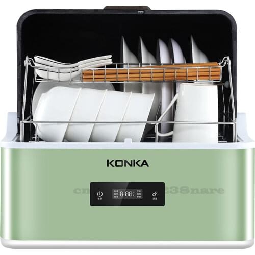 Electrical Desktop Dishwasher kitchen Table Dish Washer Machine Fast Energy Saving Washing High Temperature Sterilization 220V