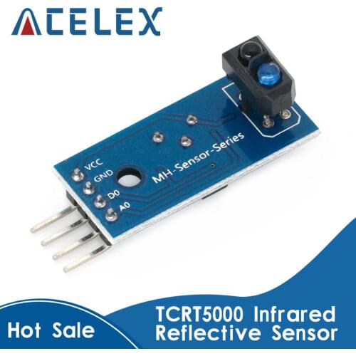 TCRT5000 Infrared Reflective IR Photoelectric Switch Barrier Line Track Sensor Module blue