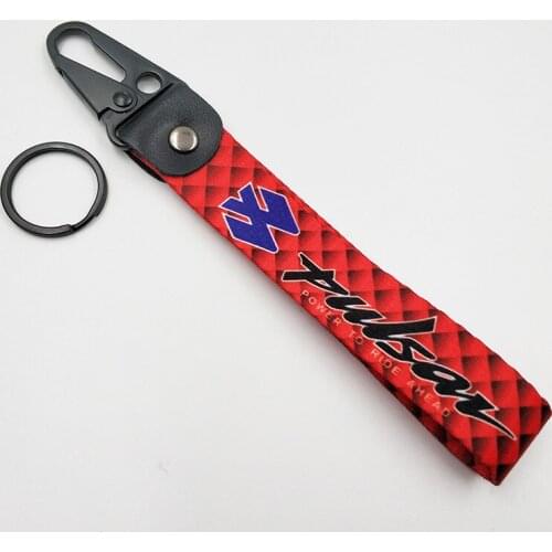 Motorcycle Car Key Ring Ribbon Hanging Buckle Metal Buckle for PULSAR 150 260 200 180 Personality Cool Practical Ornaments