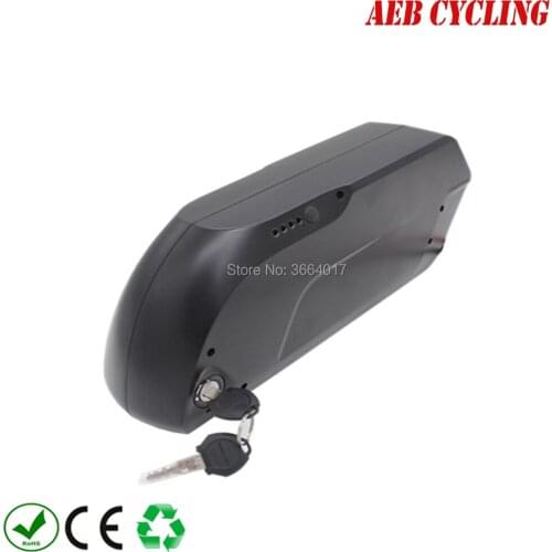 EU US no taxes Lithium ion battery 48V 14Ah tiger shark down tube e-bicycle battery pack for mountain bike with charger