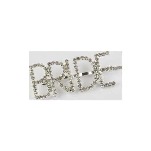 Bride Written Gemstone Clamp Buckle