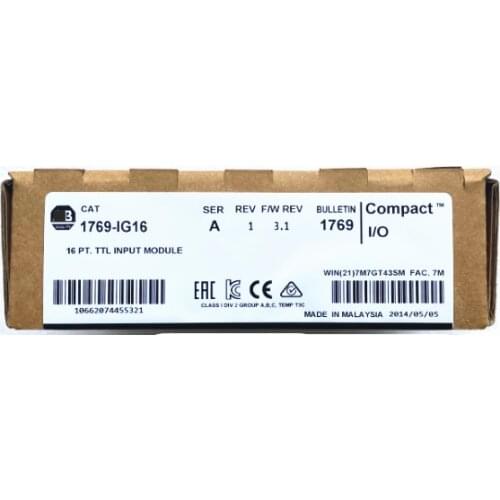 1769-IF16C 1769-IG16 1769-IF8 1769-OB16 1769-OA16 1769AENTR PLC New