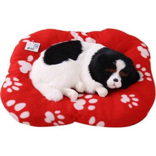 New 4 Color Small Pet Cat Dog Nest Bed Comfortable Paw Print Anti-static Warm Pet Kennel Breathable Camas Para Perros Dog Beds