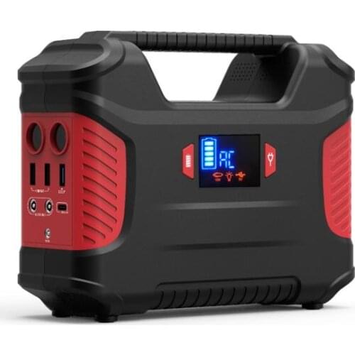 Portable Power Station Generator, 155Wh Emergency Backup pack Li-ion Battery with AC DC USB output,Solar Generator for Camping