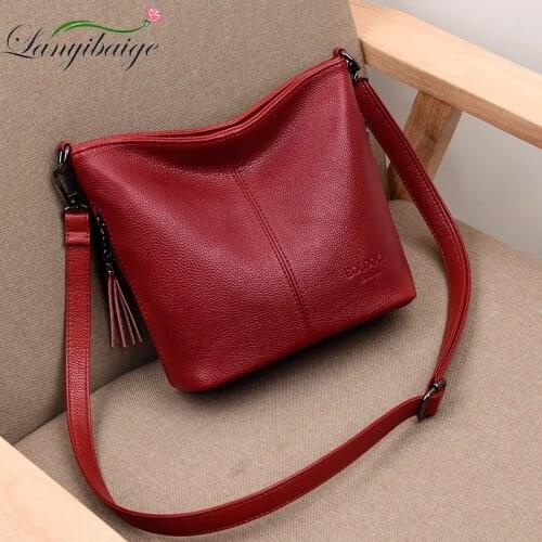 Soft Leather Hand Crossbody Bags for Women 2020 New Luxury Handbags Women Casual Shoulder Bag Designer Tote Bag bolsa feminina