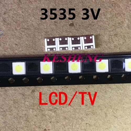 SHARP 500PCS LED TV application backlit LCD screen for TV LED backlight 1 w 3 v 3535 3537 cool white GM5F22ZH10A