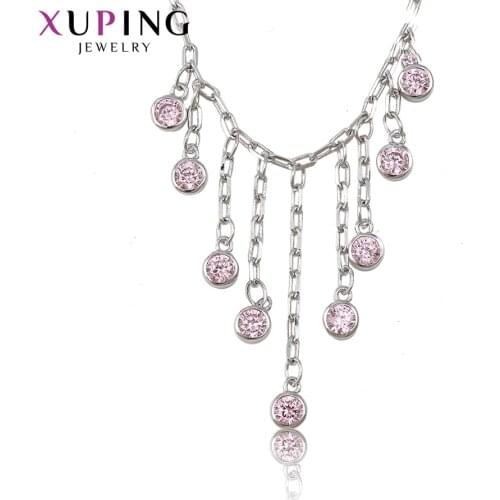 Xuping Popular Design Anklet New Arrival Rhodium Plated High Quality Luxury Foot Chain Jewelry Special Gift Women 74565