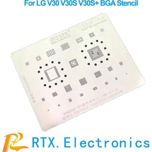 1pcs-20pcs High Quanlity BGA stencil For LG V30 V30+ V30S V30S+ H930DS MSM8998 IC Chipset BAG Reballing Solder Template Stencil