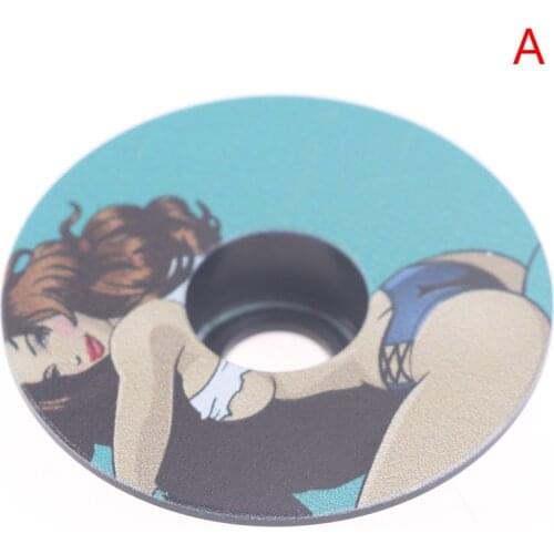 1 Pc Bicycle Headset Top Cap Threadless Stem Cover Road MTB Bike Stem Accessories Headset Top Cap Cover