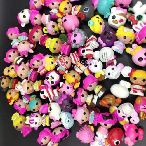 10pc/20pcs/set Original Lalaloopsy Mini-doll and Toy Accessories 2-4cm