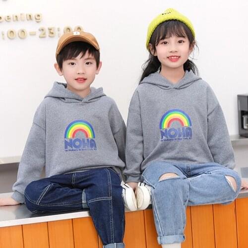 2021 Autumn Winter Children Hoodies for Teen Girls Fashion Kids Cute Hoodies Tops Clothes Baby Boys Girls Warm Fall Tees