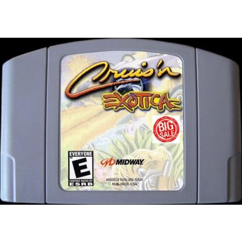 64bit game ** Cruis'n Exotica ( USA Version!! English Language!! )