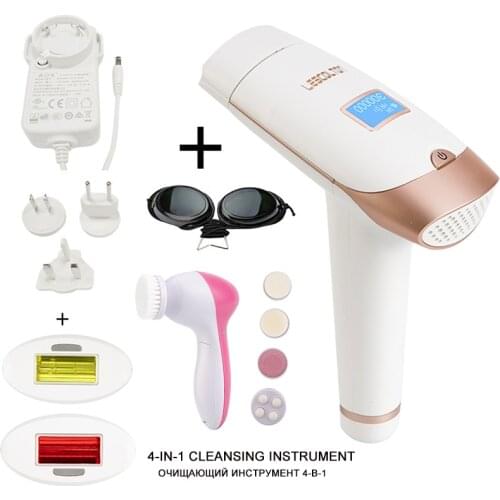 700000 Flashes LESCOLTON 2in IPL Laser Epilator Hair Removal Laser Permanent Bikini Trimmer Electric depilador LCD Display