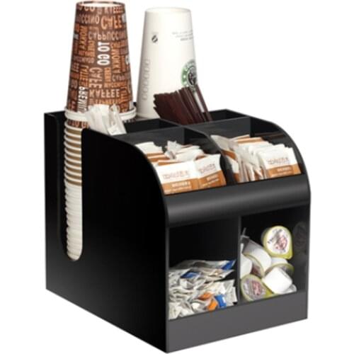 Acrylic Coffee Cup Dispenser, milk disposable plastic paper cups lid holder organizer party buffet cafe store stand rack storage