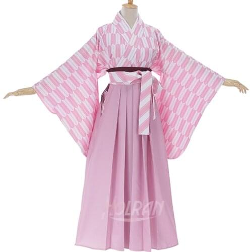 Anime Fujimaru Ritsuka Anime FGO Fate Grand Order Sakura Saber Fujimaru Ritsuka japanese kimono Uniform Cosplay Costume Dress