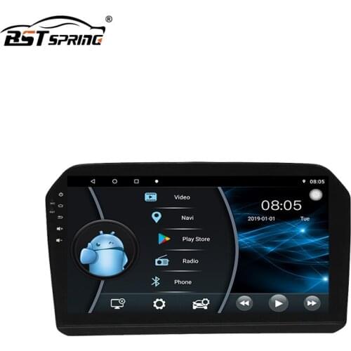 Bosstar android Touch Screen car radio video stereo with wifi bt navigation for VW JETTA 2013- 2016 2gb ram 32gb rom
