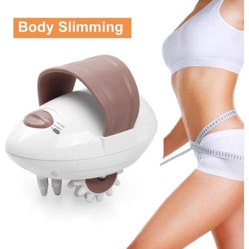 3D Electric Massager Roller Handheld Slimming Massager Fat Burning Roller Anti-Cellulite Machine Loss Weight Relax Muscle Tool