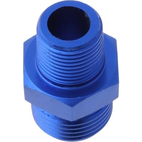G5AD Male AN10 To 3/8'' NPT Thread Aluminum Straight Adapter Pipe Fuel Oil Fitting Adapter