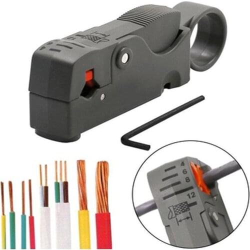 Coaxial Stripping Tool Auto Stripping Pliers Universal Cable Stripping Pliers Household Electrician All-in-One Wire Cable Tools