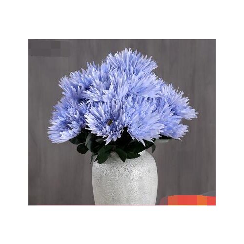 Simulation of 5 Melaleuca wedding stage road shopping mall decoration fake chrysanthemum wedding silk flower simulation chrysant