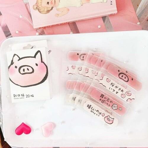 1Box Cartoon Bandages Waterproof Adhesive Bandages Wound Plaster First Aid Hemostasis Sterile Stickers for Children Woundplast