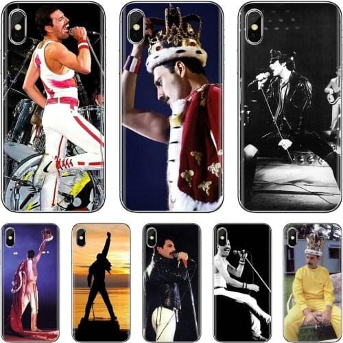 Freddie Mercury Queen band Silicone Shell Case For HTC U11 U12 One X9 M7 M8 A9 M9 M10 Plus Desire 630 530 626 628 816 820 830