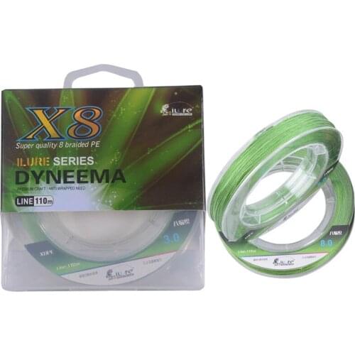 Brand New 8 Braided Mtsuper Strong Japan Multifilament 100% Carp Bass Line Bait Pesca 110M PE Line Multifilament Line