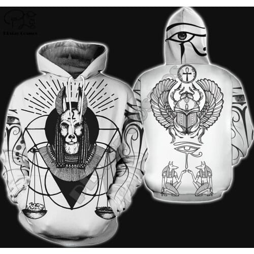 PLstar Cosmos Horus Egyptian God Egyptian Symbol Pharaoh Anubis Tracksuit 3DPrint Zipper/Hoodies/Sweatshirt/Jacket/Men/Women s10