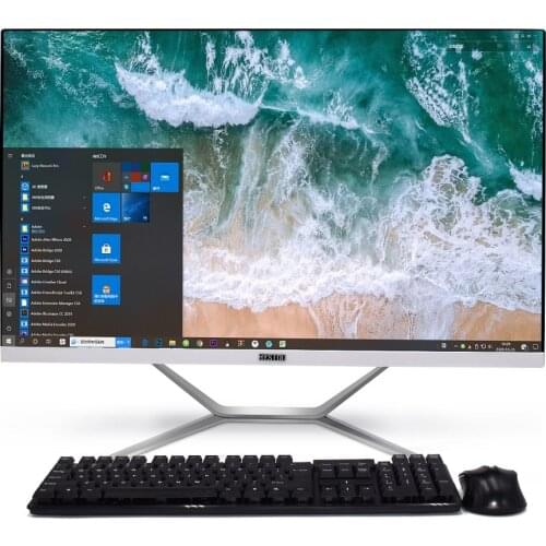 All In One PC Nvidia GeForce GTX 1650 27.2 inch Core i5 9400F 32G DDR4 RAM WiFi Desktop PC Computer Office With Keyboard Mouse