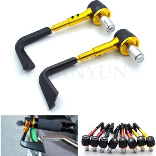 Universal 7/8" 22mm Motorcycle Brake Clutch Lever Protector for Triumph DAYTONA 955i SPEED TRIPLE SRINT ST SPRINT TT 600