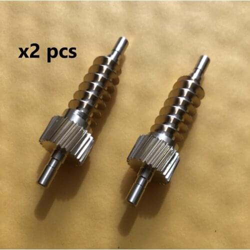 X2 pcs Seat Thigh Support Actuator Repair Gear For BMW 5 7 Series X5 X6 E60 E61 F07 F10 E65 OE# 052107068045