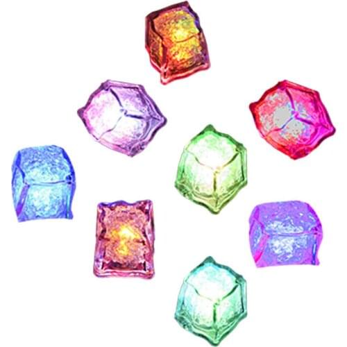 12pcs/lot Children Bathroom Bath Toys Baby Play Water Ocean Magic Ice Cube Lamp Lights Ocean Animal Colorful Lights Baby Gifts