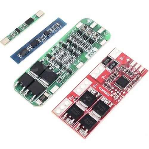 1S 2S 3S 4S 3A 20A 30A Li-ion Lithium Battery 18650 Charger PCB BMS Protection Board For Drill Motor Lipo Cell Module