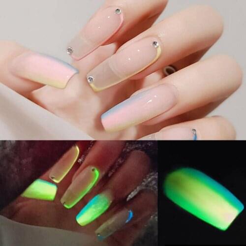 8ml Nail Polish Fluorescent Color DIY Design Nail Art UV Nail Gel Polish for Party