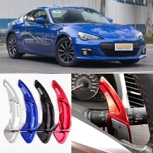Car Accessories Aluminum Steering Paddle Shifter Extension For Subaru BRZ 12-17 Car-styling