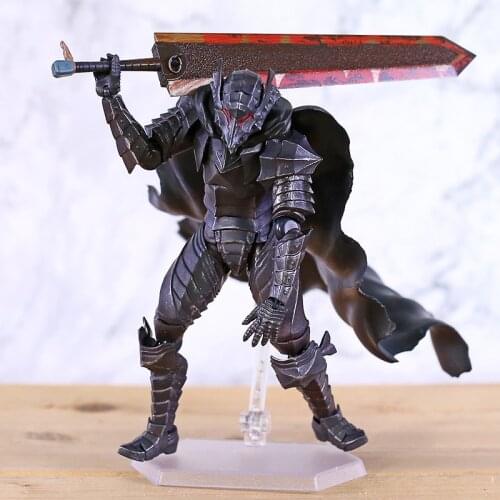 Berserk Guts 410 Berserker Armor Ver. Figma PVC Action Figure Collection Figurine Model Toy
